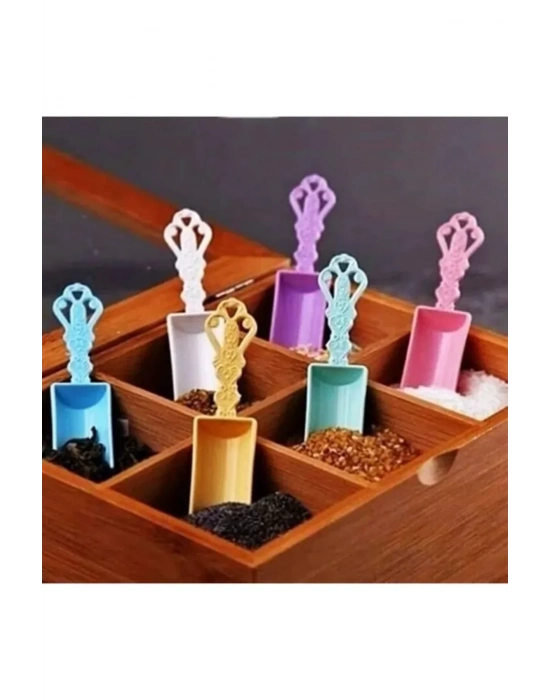 Çok Renkli 6lı Baharat Küregi