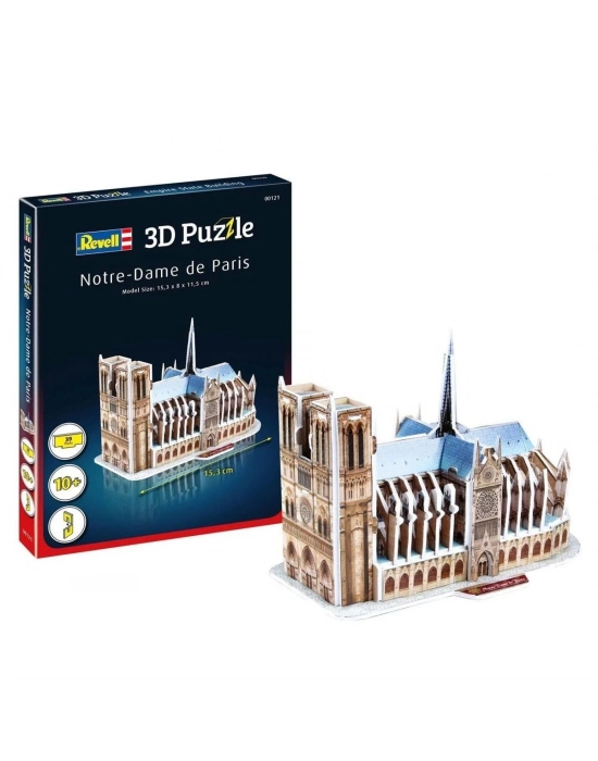 ÇOK SATAN 00121 Revell 3D Puzzle Notre Dame Katedrali 39 parça