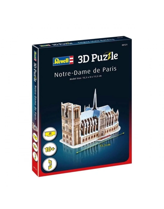 ÇOK SATAN 00121 Revell 3D Puzzle Notre Dame Katedrali 39 parça