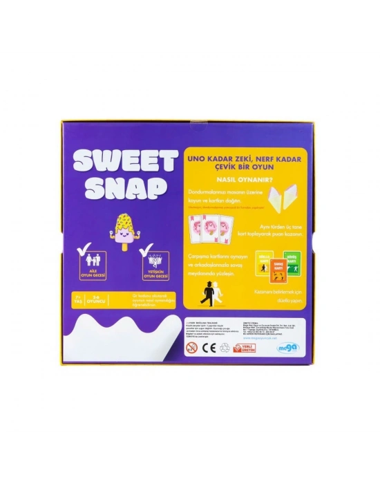 ÇOK SATAN 01762 Mega, Sweet Snap Kutu Oyunu