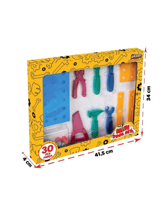 ÇOK SATAN 03 651 Mini Tamir Seti -Pilsan Oyuncak