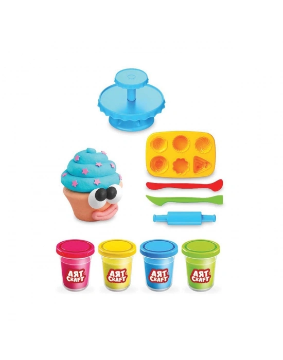 ÇOK SATAN 03273 Dede, Art Craft Kapkek - Cupcake Hamur Set / +3 yaş