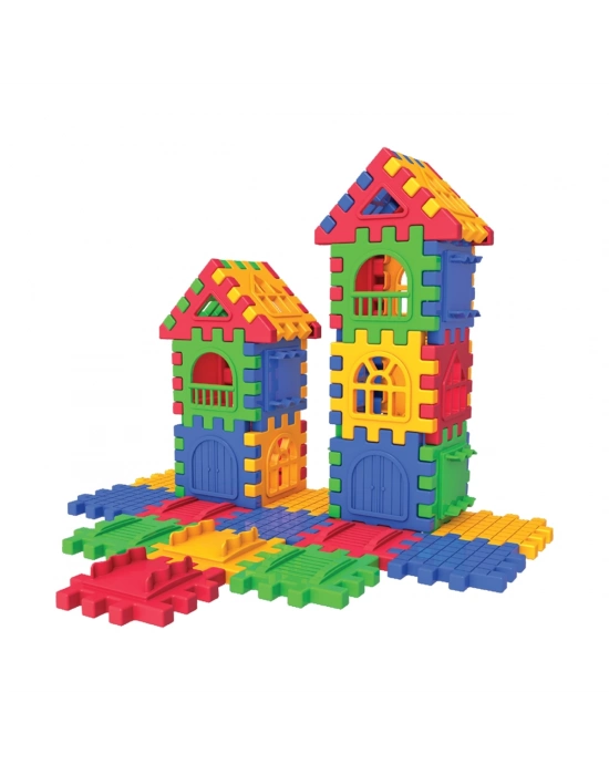 ÇOK SATAN 03702 Dede, Puzzle City 64 Parça