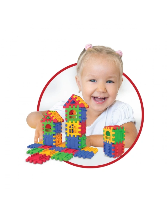ÇOK SATAN 03702 Dede, Puzzle City 64 Parça