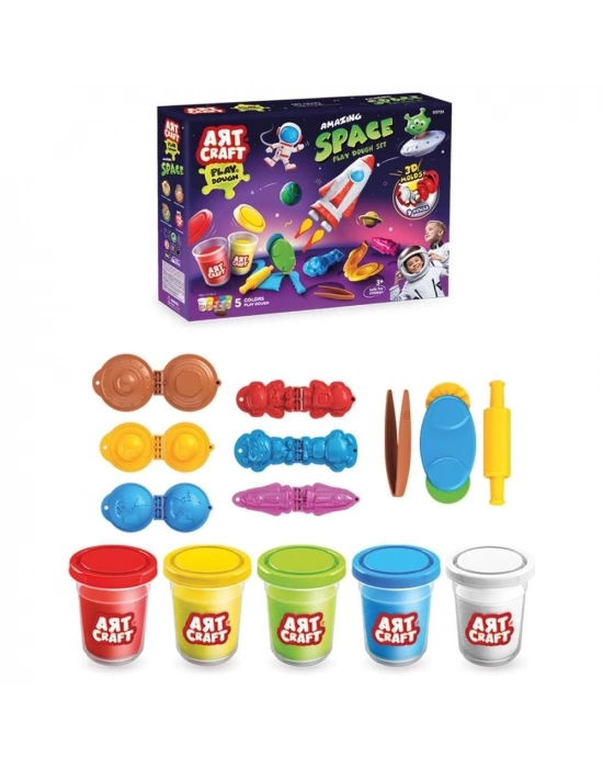 ÇOK SATAN 03733 UZAY OYUN HAMUR SET 380GR -FEN