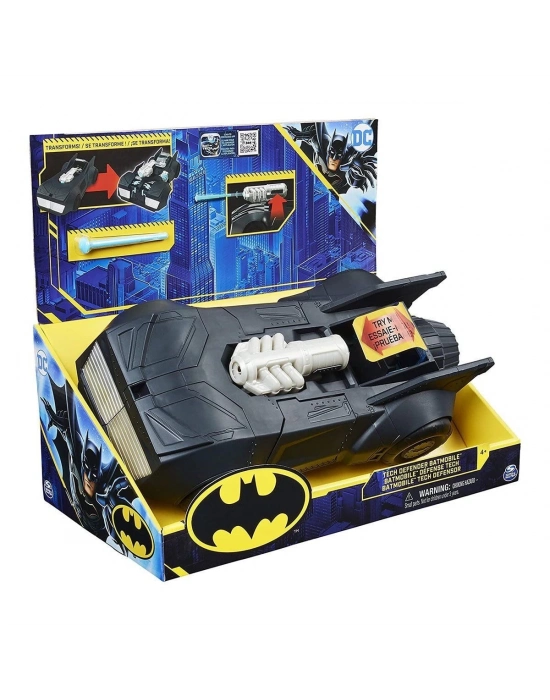 ÇOK SATAN 037676 DC Comics Tech Defender Batmobil -Spinmaster