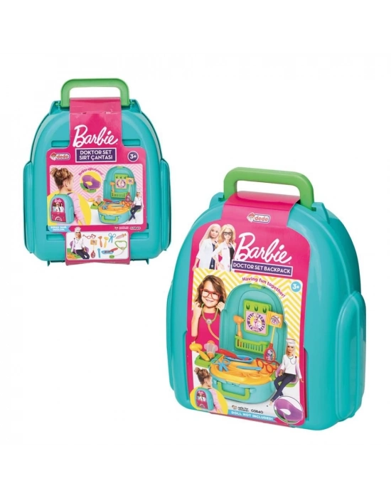 ÇOK SATAN 03840 BARBİE DOKTOR SET SIRT ÇANTASI -FEN