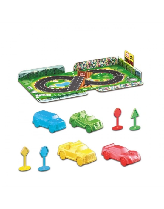 ÇOK SATAN 03948 Artsand Arabalar Kum Seti 600 gr -Fentoys