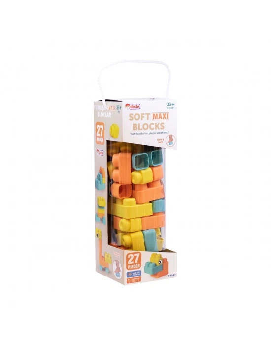ÇOK SATAN 04047 Soft Maxi Bloklar 27 Parça -Dede
