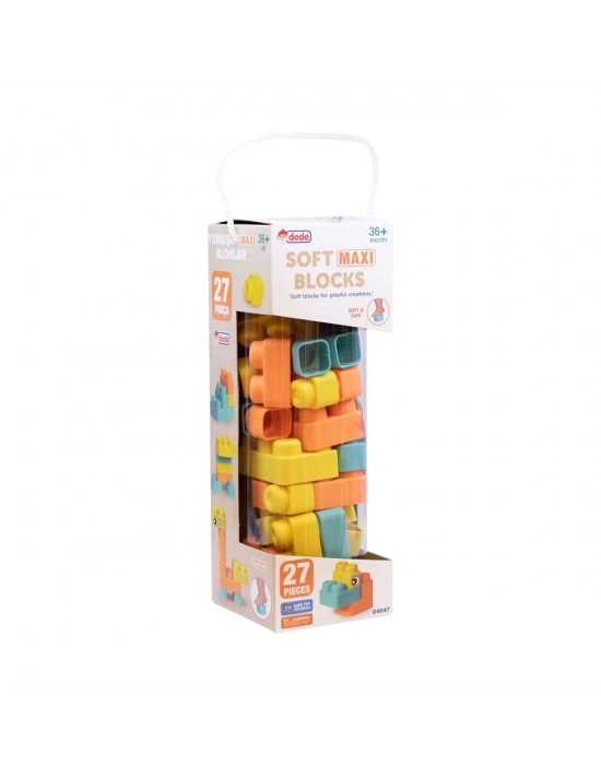 ÇOK SATAN 04047 Soft Maxi Bloklar 27 Parça -Dede