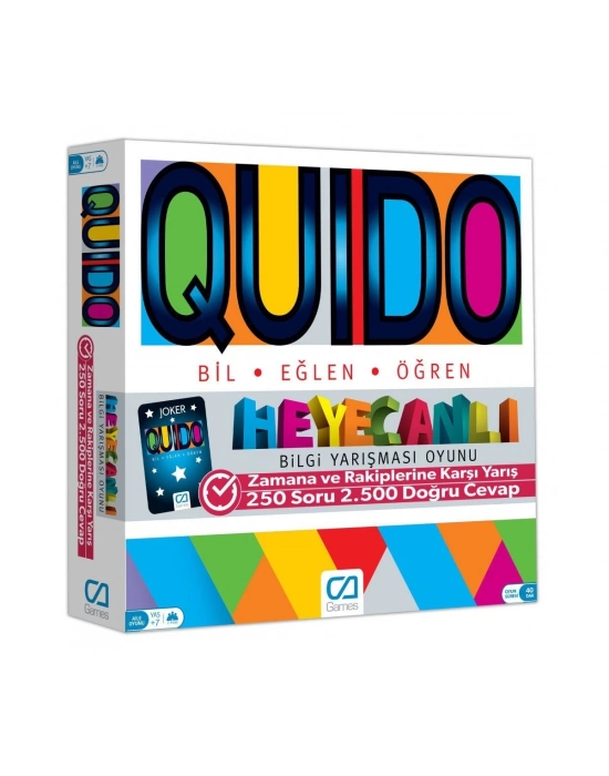 ÇOK SATAN 078 CAOYN-5046 Quido Board Game -CA Games