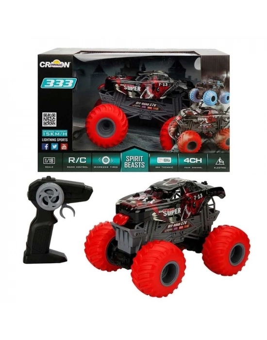 ÇOK SATAN 1:18 Uzaktan Kumandalı Spirit Beasts USB Şarjlı Araba 25 cm.