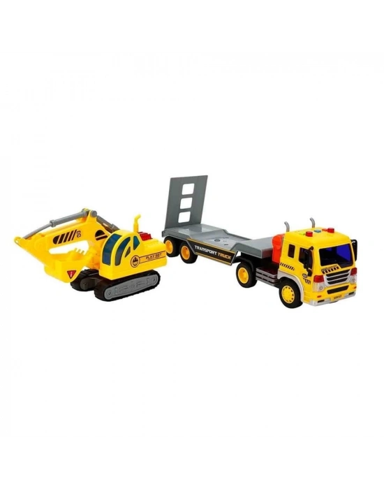 ÇOK SATAN 1:20 Sesli ve Işıklı Transporter Taşıyıcı Tır
