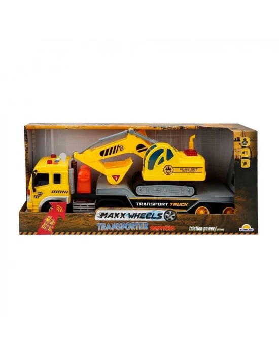 ÇOK SATAN 1:20 Sesli ve Işıklı Transporter Taşıyıcı Tır