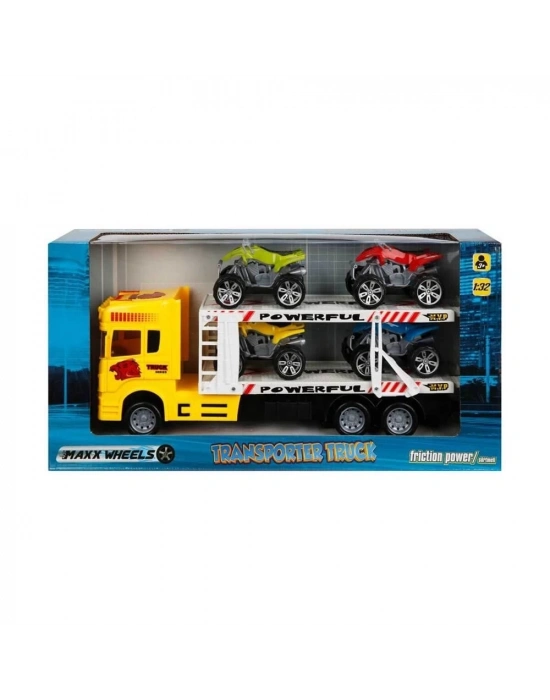 ÇOK SATAN 1:32 Maxx Wheels Transporter Tır 32 cm.