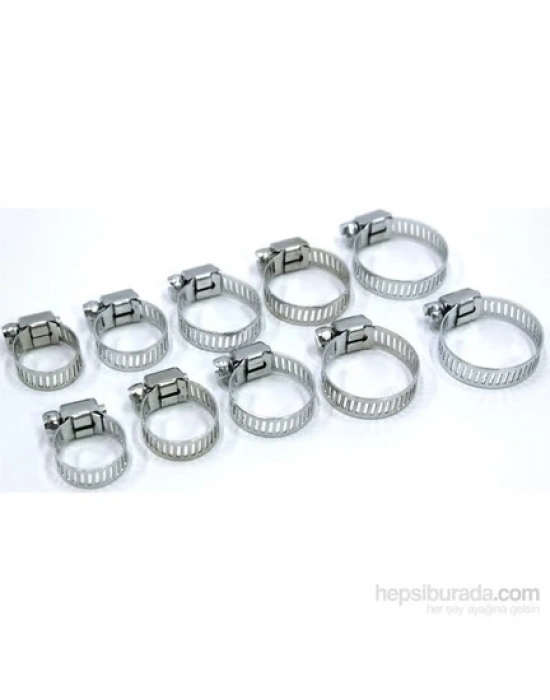 ÇOK SATAN 10 Değişik Kelepçe Seti Clamp Set