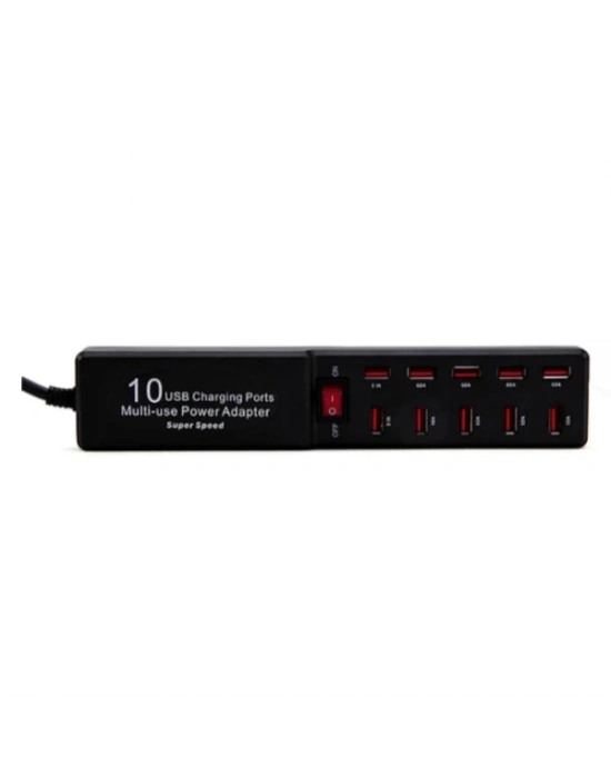 ÇOK SATAN 10 Portlu USB Şarj Adaptörü