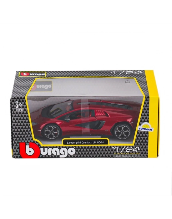 ÇOK SATAN 1021102 Burago Lamborghini Countach LPI 800-4 1:24 -Sunman