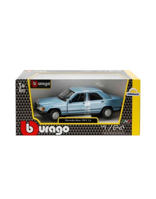 ÇOK SATAN 1021103 1:24 Mercedes Benz 1987 190 E Model Araba