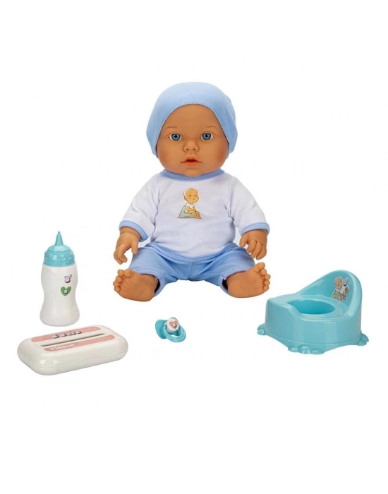ÇOK SATAN 1030141 Sesli Bebelou Tuvalet Zamanı Bebek Seti 32 cm