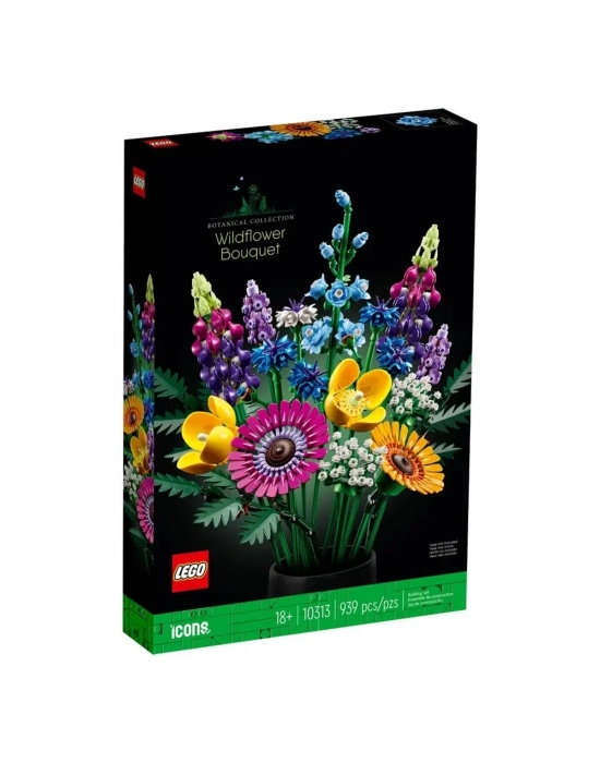 ÇOK SATAN 10313 LEGO® icons - Kır Çiçekleri Buketi 939 parça +18 yaş