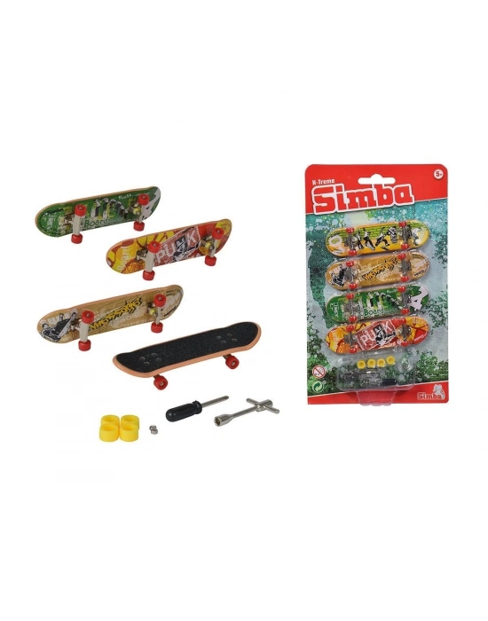 ÇOK SATAN 103306084 Finger Skateboard Kaykay Seti