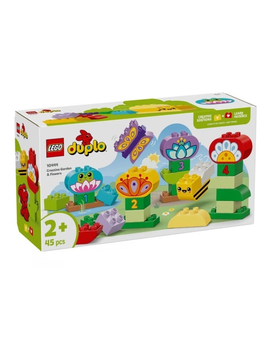ÇOK SATAN 10444 Lego Duplo Yaratıcı Bahçe ve Çiçekler 45 parça +2 yaş