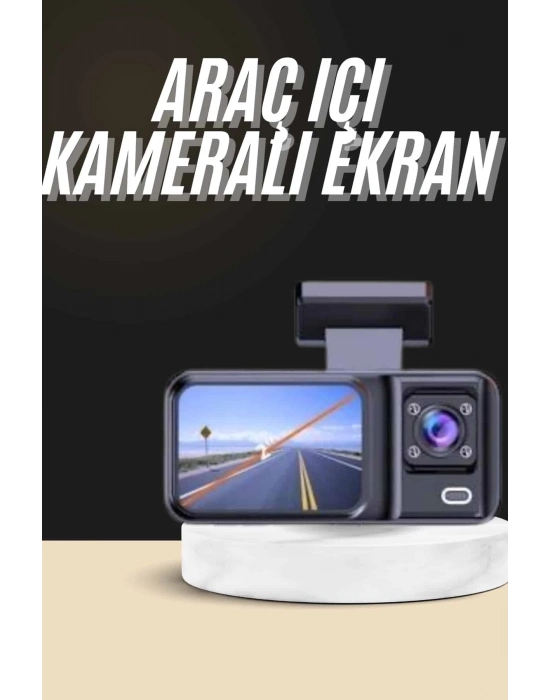 ÇOK SATAN 1080p Sürüş Kaydedici 2 İnç Araç Araba Ön İç Arka DVR IPS Ekran
