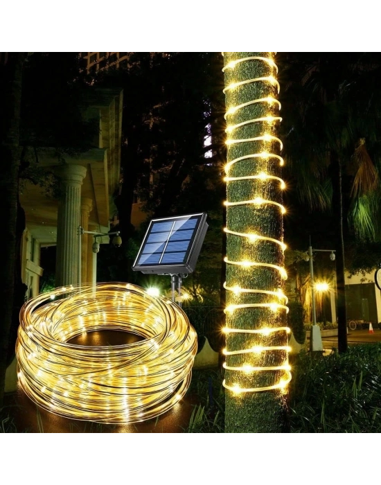ÇOK SATAN 10m 100 Led Solar Led Işık Gün Işığı