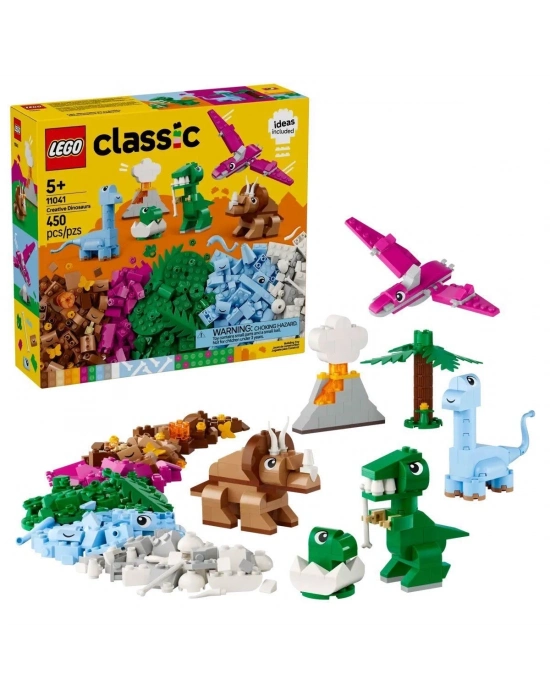 ÇOK SATAN 11041 Lego Classic Yaratıcı Dinozorlar 450 parça +5 yaş