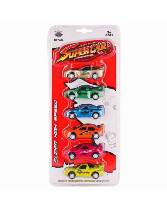ÇOK SATAN 1156E-1 Çek Bırak Yarış Arabası Seti -Birliktoys