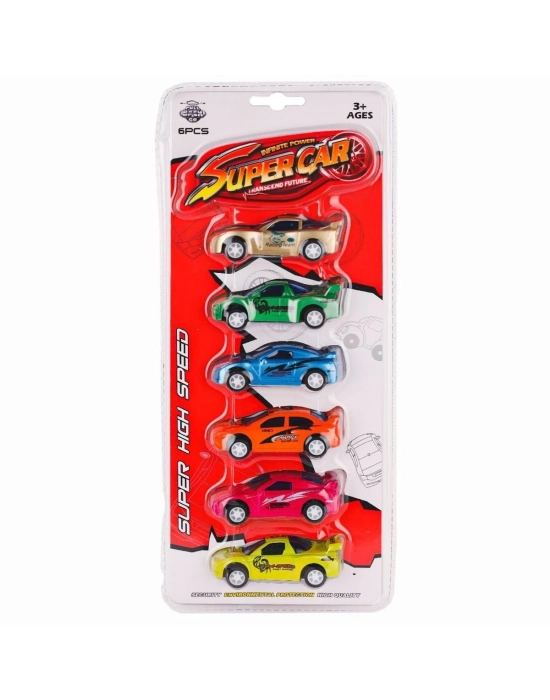 ÇOK SATAN 1156E-1 Çek Bırak Yarış Arabası Seti -Birliktoys