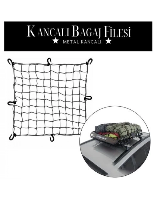 ÇOK SATAN 12 Kancalı 150 cmx190cm Bagaj Filesi