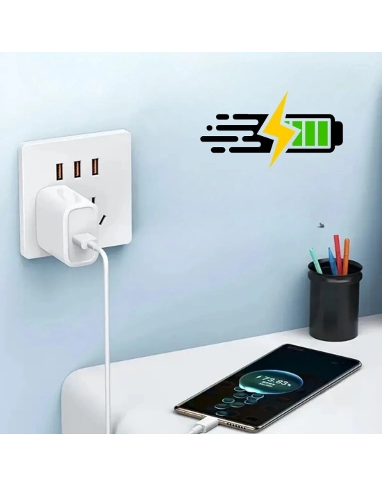 ÇOK SATAN 120W USB Hızlı Type C Uçlu Kablolu Şarj Aleti