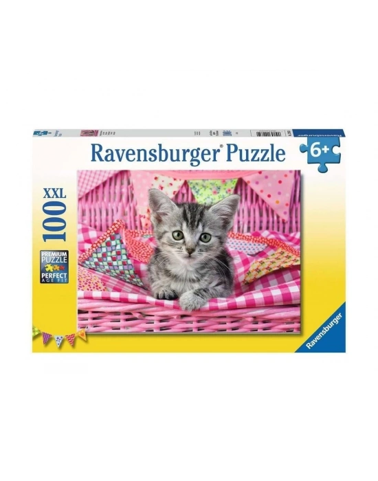 ÇOK SATAN 129850 Cute Kitty 100 parça XXL Ravensburger Puzzle