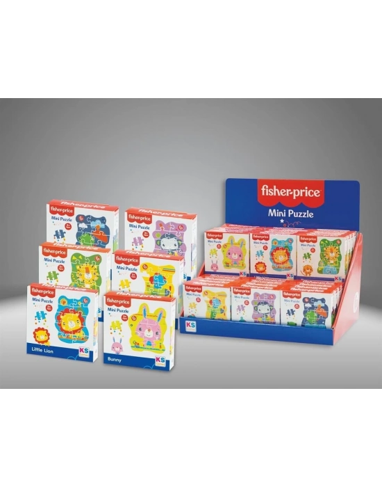 ÇOK SATAN 13422 FİSHER PRİCE MİNİ PUZZLE DİSPLAY -KS