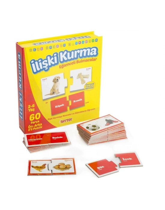 ÇOK SATAN 1437 DıyToy, Eğlenceli Bulmacalar - İlişki Kurma / 2-6 yaş
