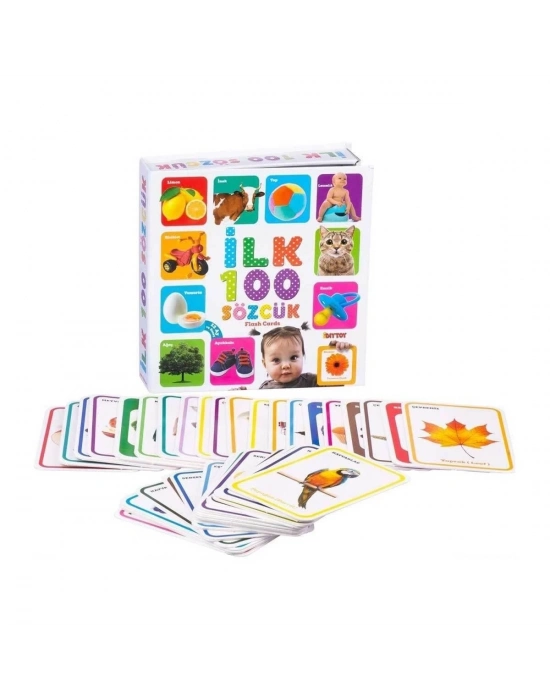 ÇOK SATAN 1482 Flash Cards İlk 100 Sözcük -Dıytoy