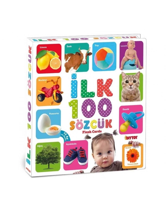 ÇOK SATAN 1482 Flash Cards İlk 100 Sözcük -Dıytoy