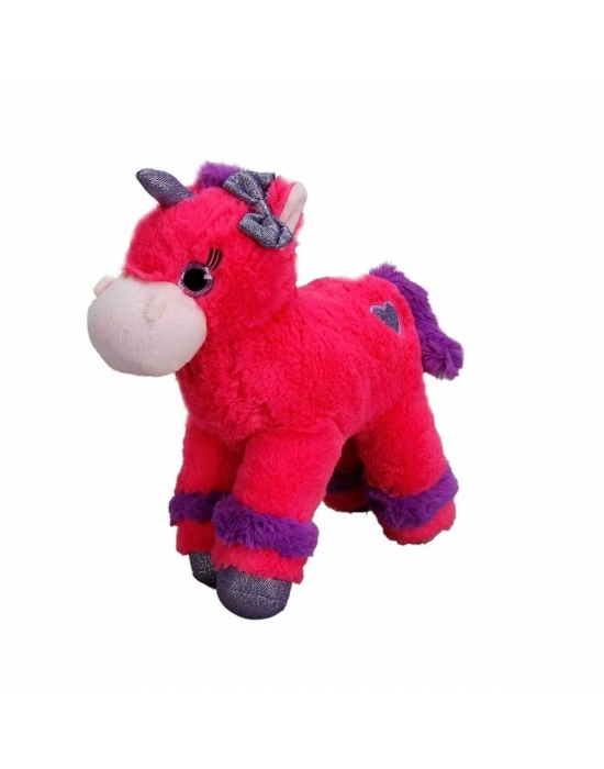 ÇOK SATAN 1511 Unicorn Renkli Peluş At 28 cm