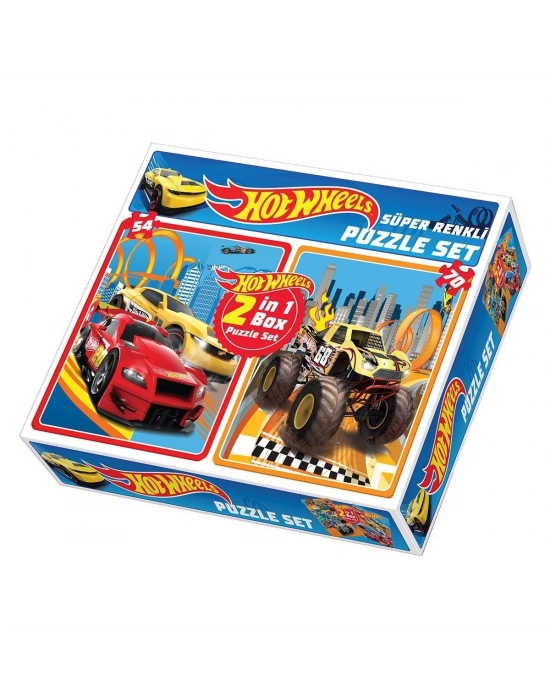 ÇOK SATAN 1535 HOT WHEELS  2İN PUZZLE