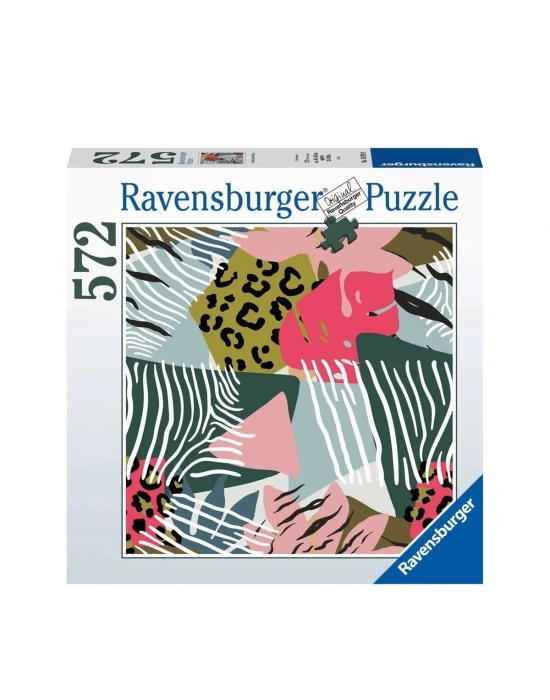 ÇOK SATAN 169290 Ravensburger, Hayvan Desenleri - 500 Parça Puzzle