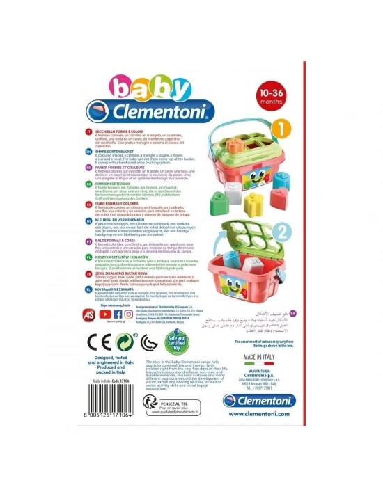 ÇOK SATAN 17106 Baby Clementoni Bultak Kova / 9-36 ay