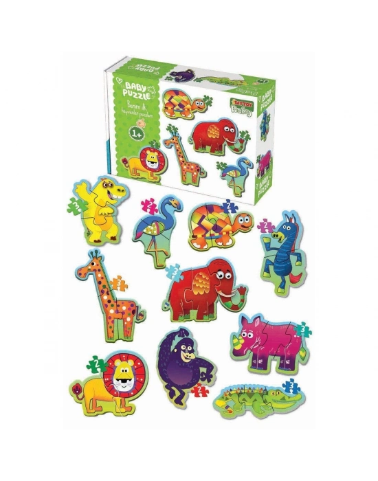 ÇOK SATAN 1727 Dıytoy, Baby Puzzle- Orman Hayvanları