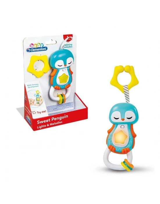 ÇOK SATAN 17331 Baby Clementoni İnteraktif Penguen Oyuncak / +6 ay