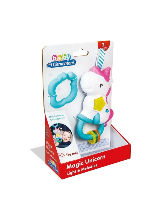 ÇOK SATAN 17333 Baby Clementoni İnteraktif Unicorn Oyuncak / +6 ay