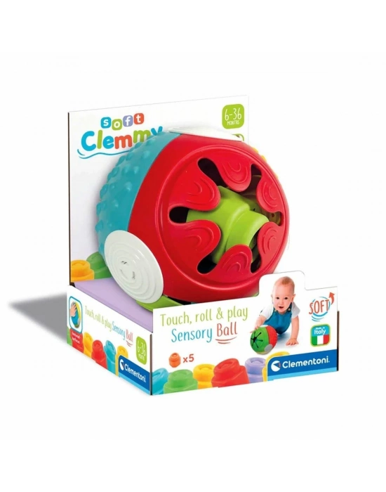 ÇOK SATAN 17689 Soft Clemmy - Yumuşak Blok Duyusal Top, 5 parça 6-36 ay