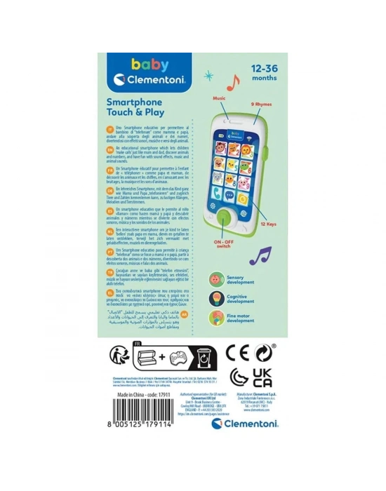 ÇOK SATAN 17911 Baby Clementoni - Akıllı Telefon