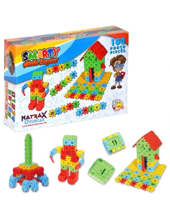 ÇOK SATAN 182 Smart 100 Parça Blok Seti / +3 yaş