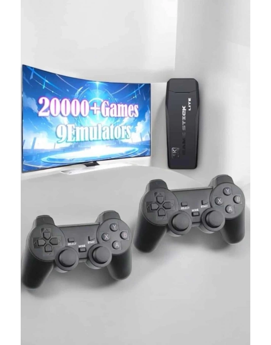 ÇOK SATAN 20.000 Oyunlu Premium Model Oyun Konsolu 8k Android Tv HD Game Stick